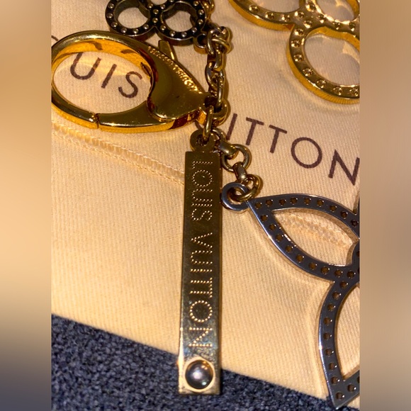 AUTHENTIC LOUIS VUITTON TAPAGE KEYCHAIN - BAG CHARM WITH DUSTBAG - Picture 8 of 10